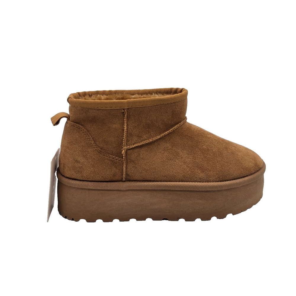 Olivia & Kate CHERRY-226L Womens Size 6.5 Brown Boot NWT Faux Fur Lining